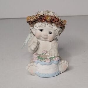 Dreamsicle Cherub Angel Figurine - It's Your Birthday 3x3 inches